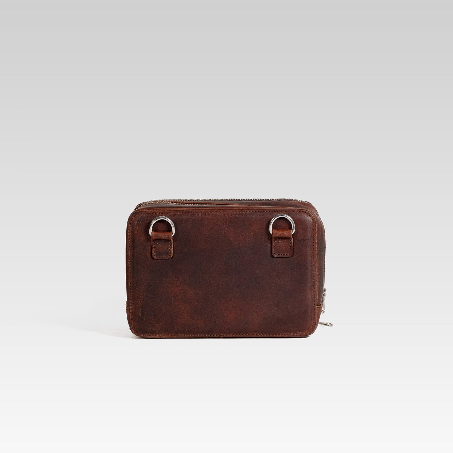 Sac à bandoulière marron Cesar Café