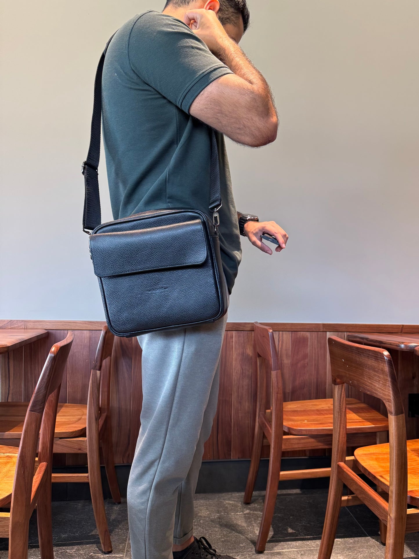 Messenger bag negro