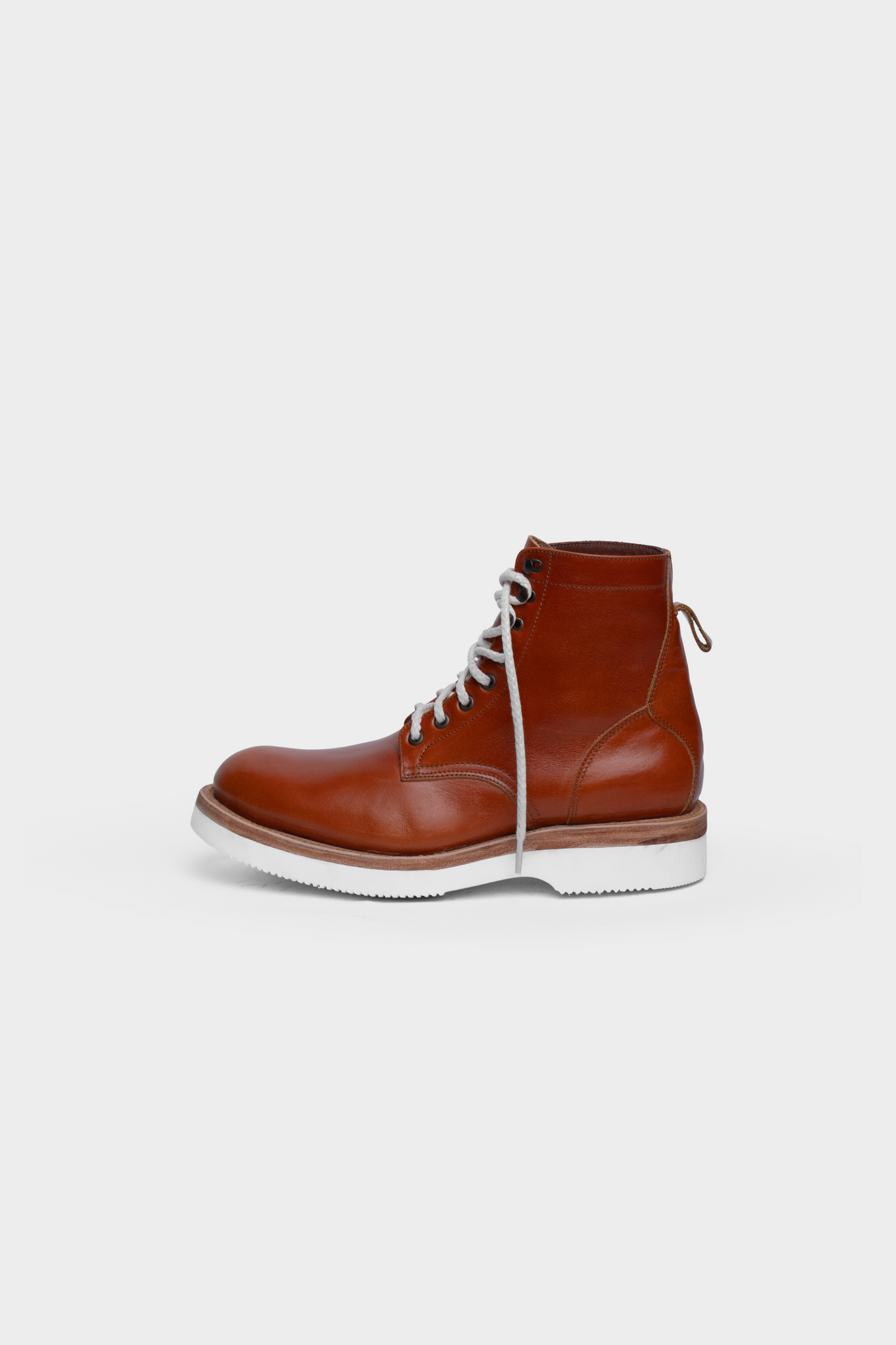 Botas GOODYEAR WELT cafe umber suela White duff